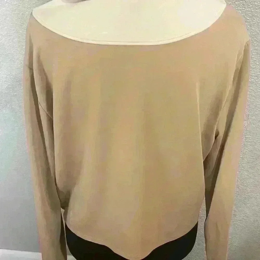 Sincerely Jules Half Zip Fleece Pullover Slightly Cropped Women’s Size Medium - Picture 2 of 5